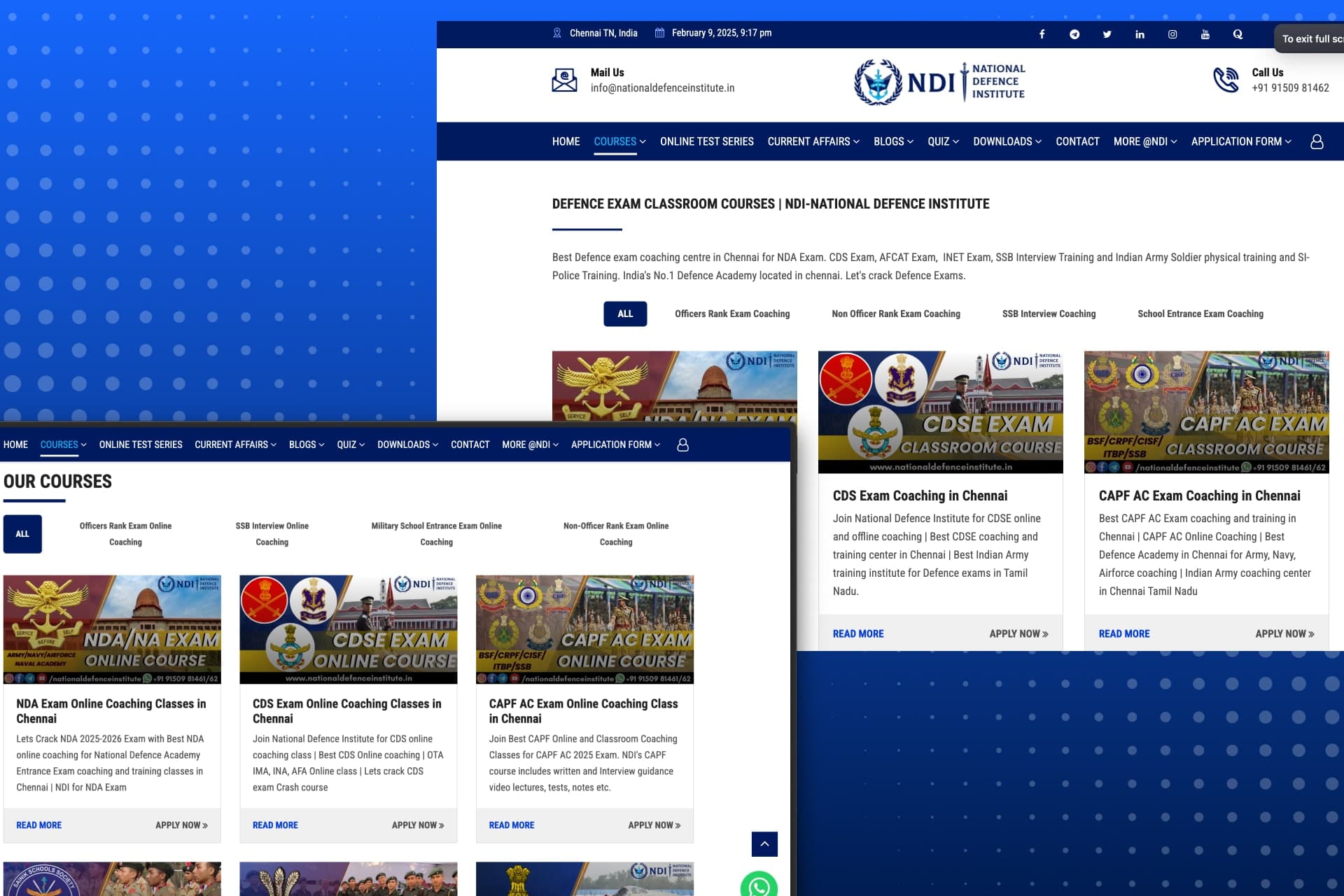 National Defence Institute | Replika Tech