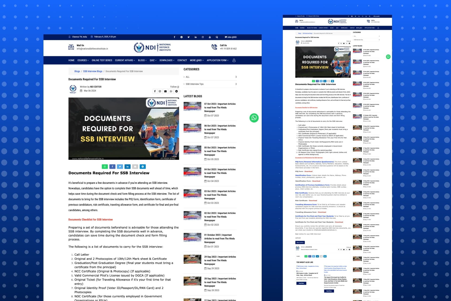 National Defence Institute | Replika Tech