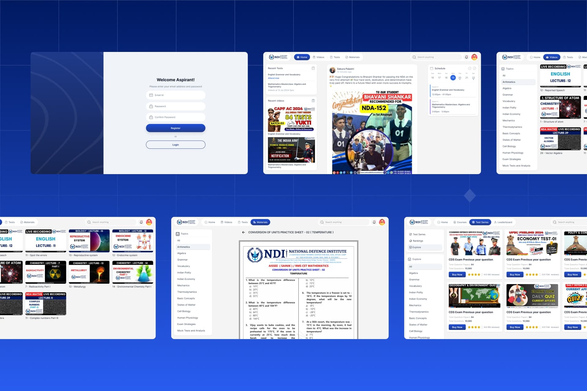 NDI Student Portal | Replika Tech