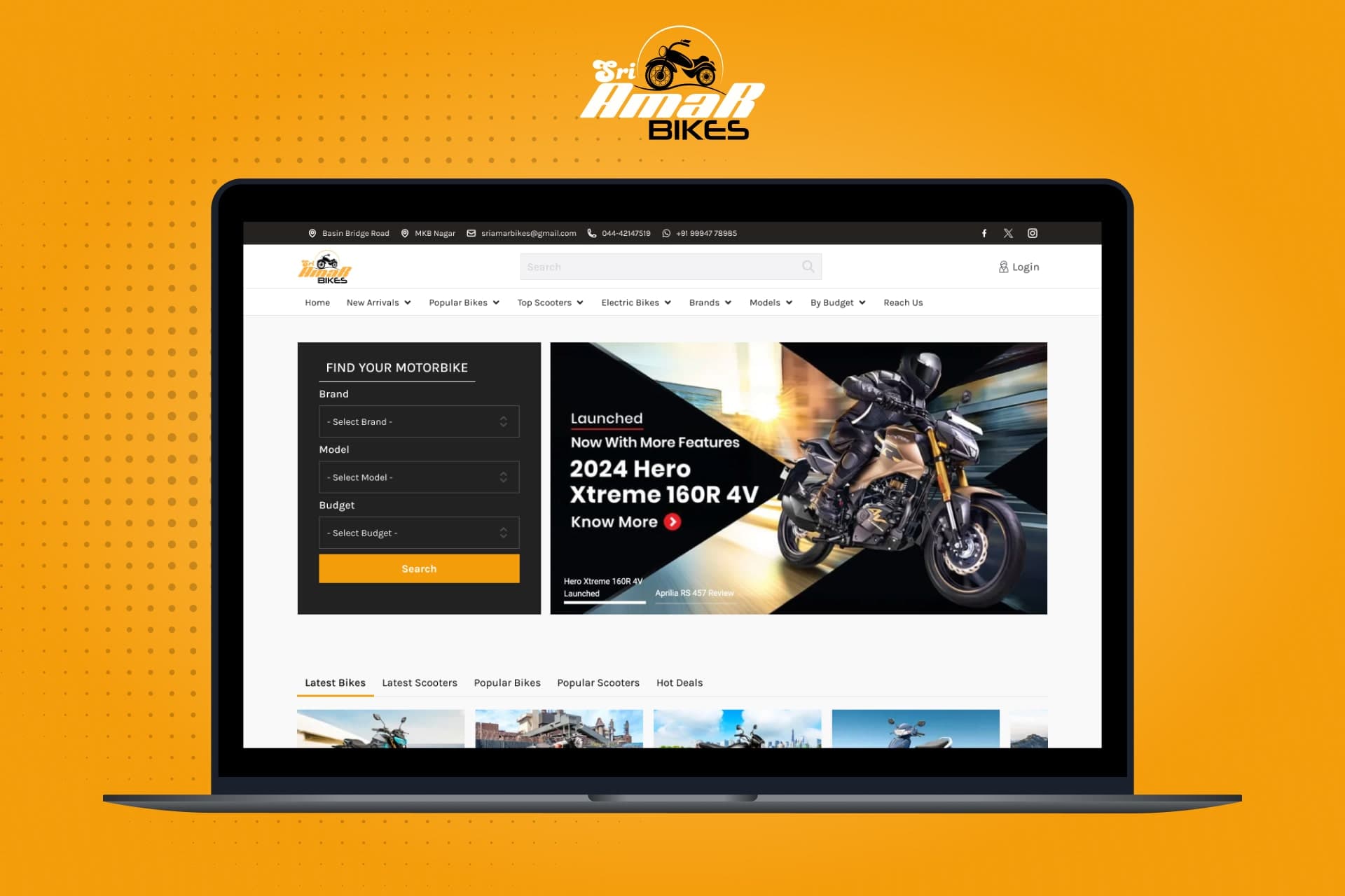 Sri Amar Bikes | Replika Tech